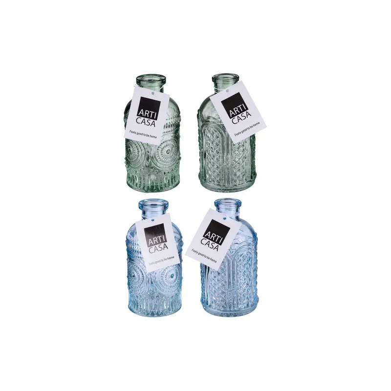 Arti Casa Vase Colored Print 4as 6.3 cm, Assortiert