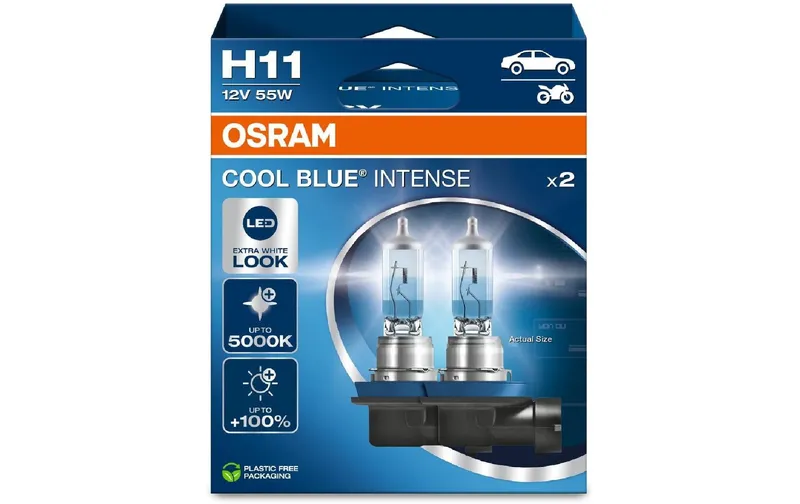 OSRAM H11 Cool blue intense Duobox 12 V 55W PGJ19-2 Motorrad/PKW