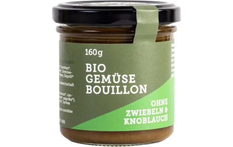 Nullkommanull Gemüse-Bouillon Bio, senza Zwiebel e Knoblauch 160 g