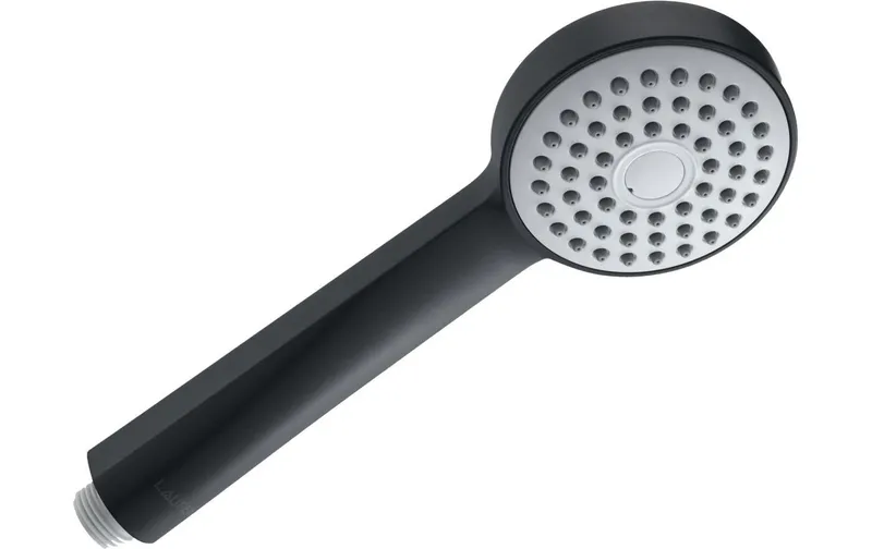 Laufen Duschbrause Stella 80 schwarz matt 1 Strahl Ø 80 mm