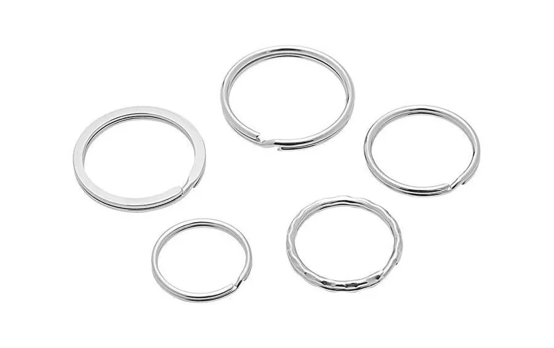 WEDO Schlüsselring 25-30 mm 15 Stück