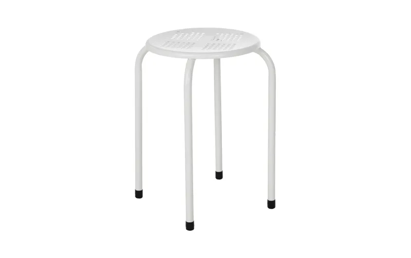 COCON Hocker Metall, white