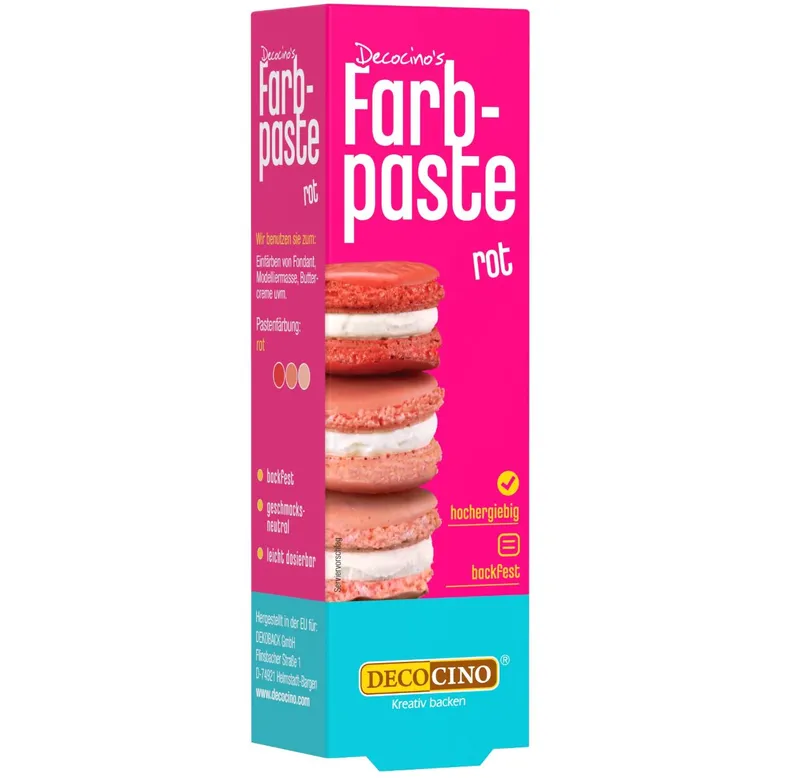 Rote Lebensmittelfarbe