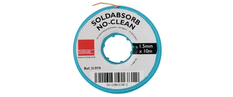 Kontakt Chemie Entlötlitze SOLDABSORB 2.5 mm x 1.5 m 2er-Pack