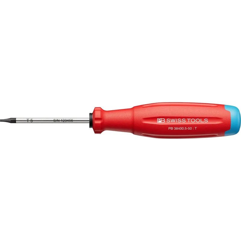 PB Swiss Tools Schraubenzieher PB 38400.5-50 SwissGrip Evo Torx