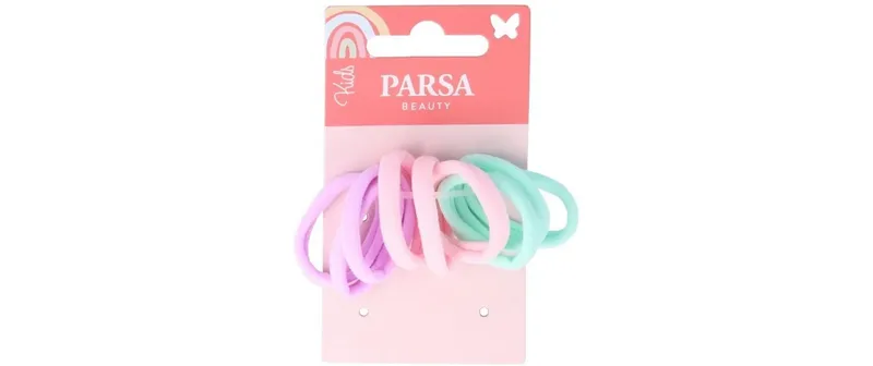 Parsa Beauty Kids Zopfhalter Kinder Mehrfarbig 4 Stück
