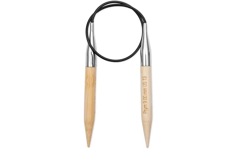 Prym 1530 Rundstricknadel BAMBUS 9.00 mm, 40 cm