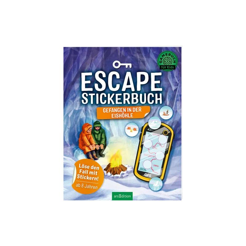 Buchzentrum Escape-Stickerbuch: Gefangen in the Eishöhle 32 Seiten