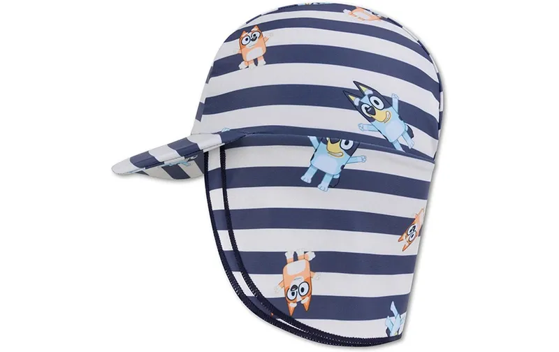 Swim Essentials UV-Mütze Bluey Gr. 2 cm, blu gestreift