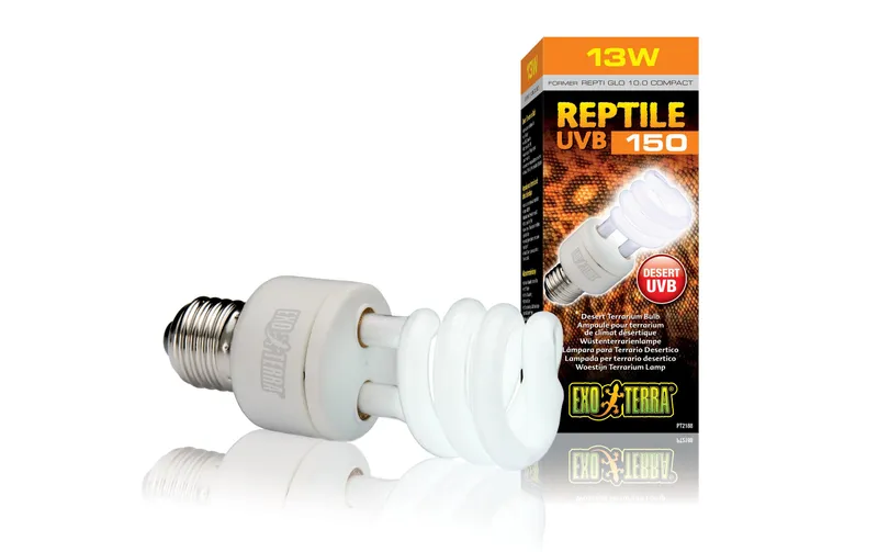 Exo Terra Terrarienlampe Reptile UVB150 E27, 13W, 15.4 cm