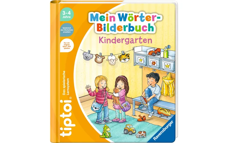 tiptoi Lernbuch Mein Wörter-Bilderbuch Kindergarten