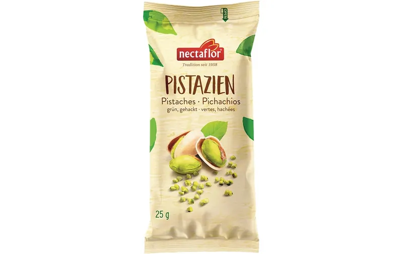 Nectaflor Pistazien vert, gehackt 25 g