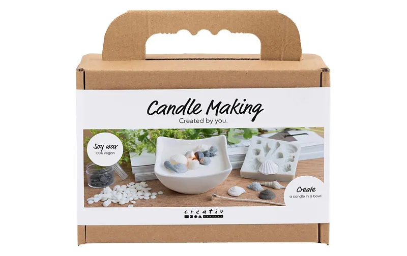 Creativ Company Bastelset - Kerzengiessen, grey