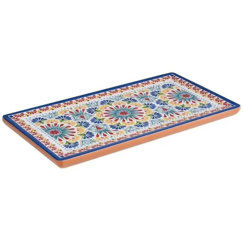 Vassoio da servizio APS GN 1/3 TABLETTE ARABESQUE Blu/Multicolori