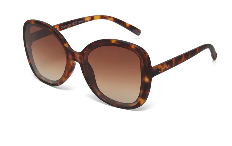 OKKIA Sonnenbrille Anna Classic Havana
