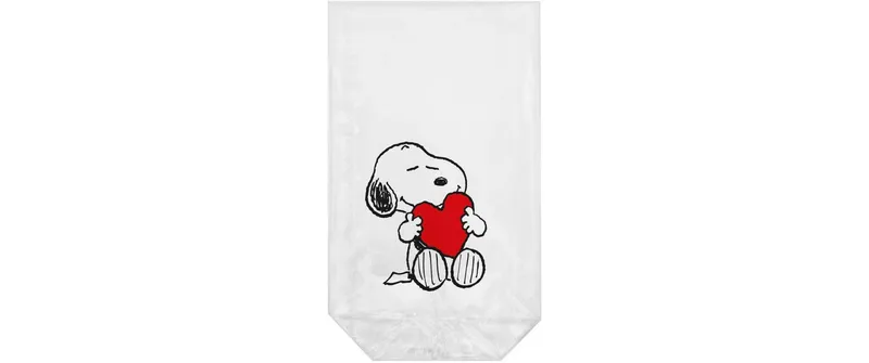 brun + Company Klarsichttüte Snoopy, 11.5 x 19 cm, 10er