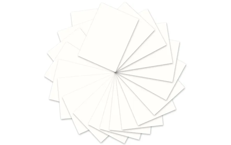 URSUS Tonzeichenpapier 50 x 70 cm, 130 g/m², 10 Blatt, white