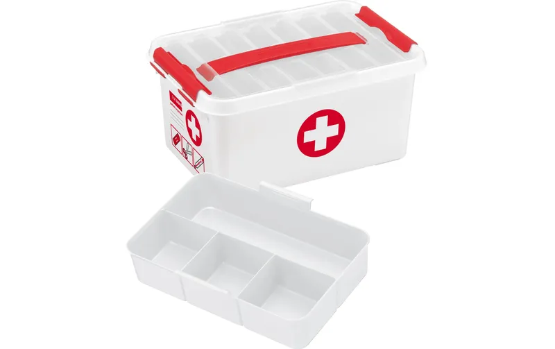 Sigma Home Erste Hilfe Box 6 l white