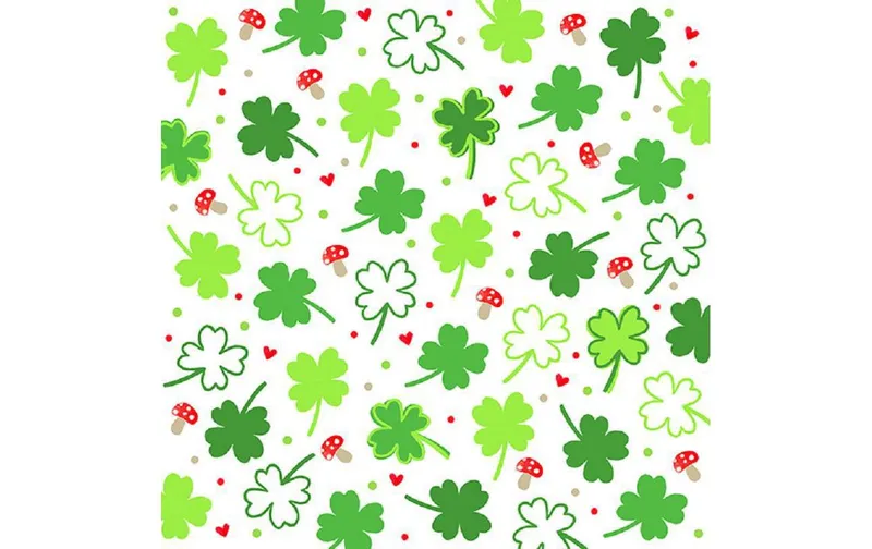 brown + Company Papierservietten Lucky Day 33 cm x 33 cm, 20 pieces