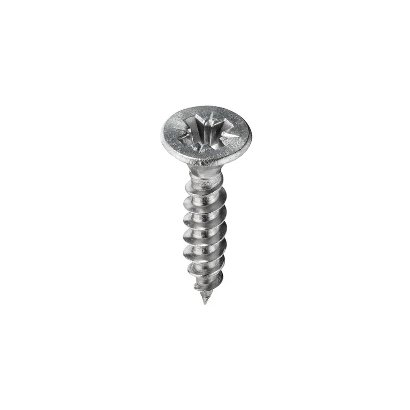 FTM Spanplattenschrauben Senkkopf 4 x 30 mm Edelstahl, 6 pièces