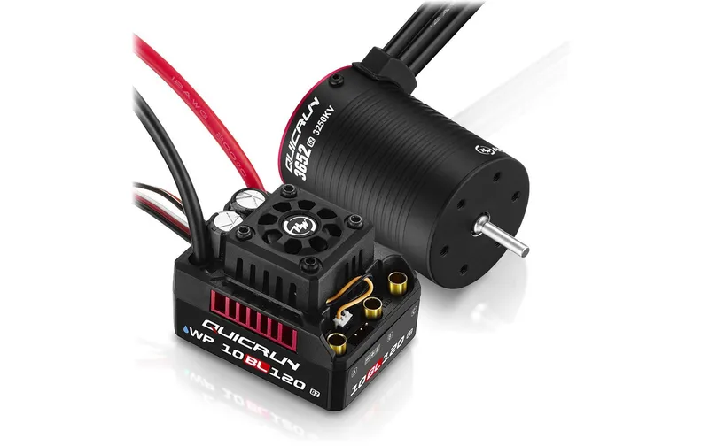 Hobbywing Brushless-Antriebsset WP 10BL120 G2 3660SL-3250KV Combo 1:10