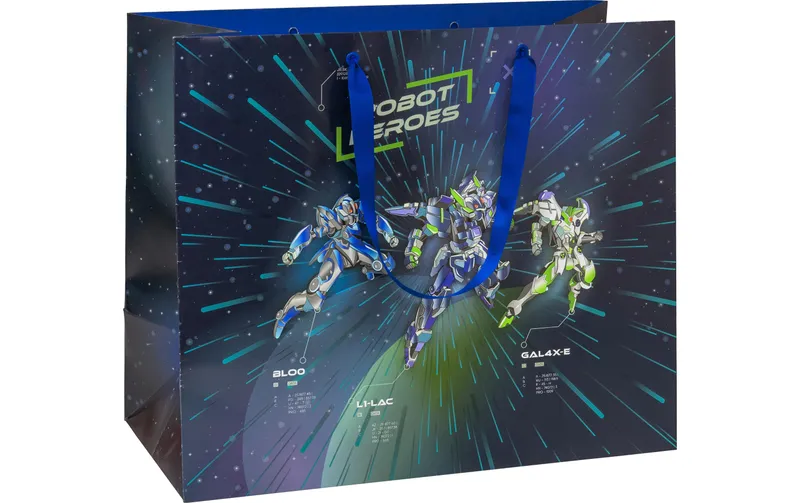 Stewo Geschenktasche Robot 45 x 22 x 38 cm