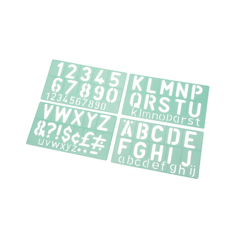 Linex Schriftschablone Standard Gross