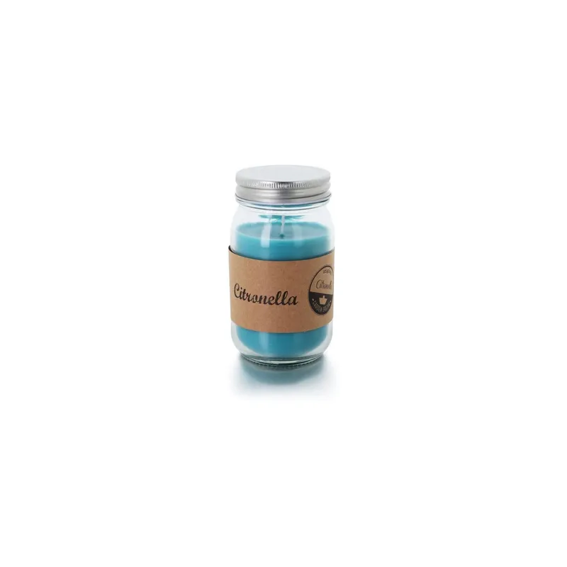 balthasar Gartenkerze Citronella Jar bleu