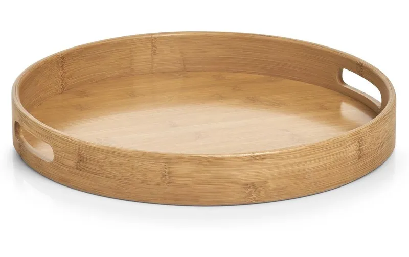 Zeller Present Serviertablett Bambus marrone