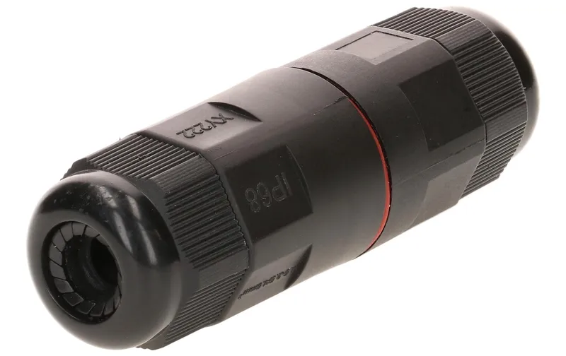 Max Hauri Verbindungsmuffe IP68, 6.5 - 11 mm, Schwarz