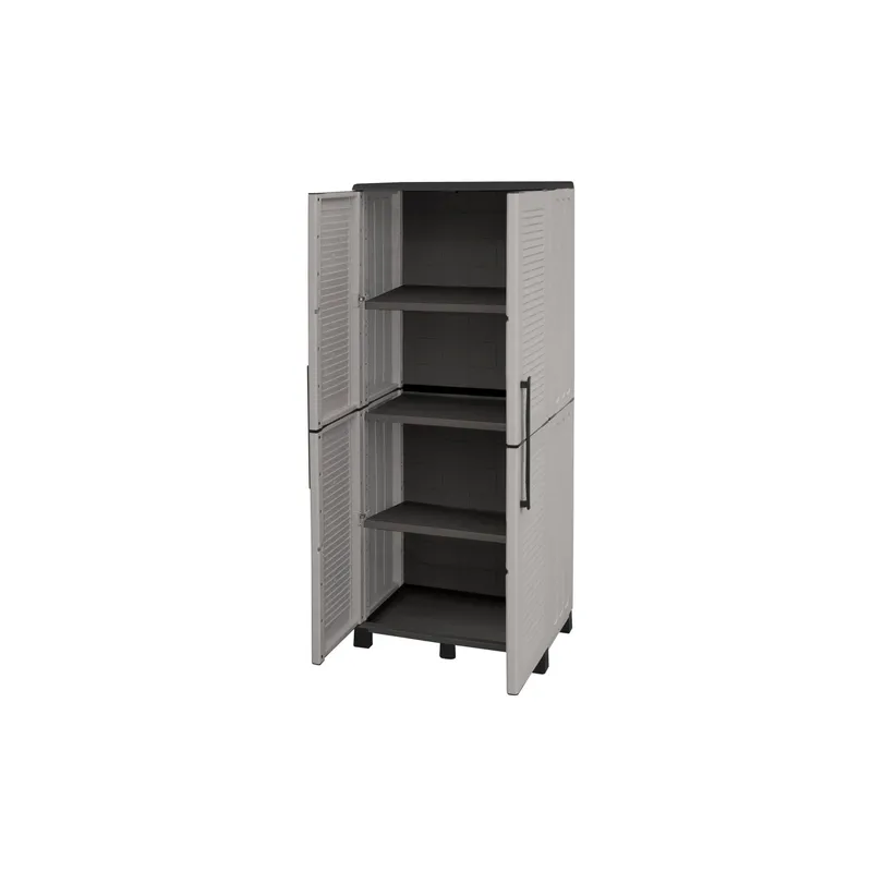 Art Plast Gartenschrank Family F70/TP, Hellgrau