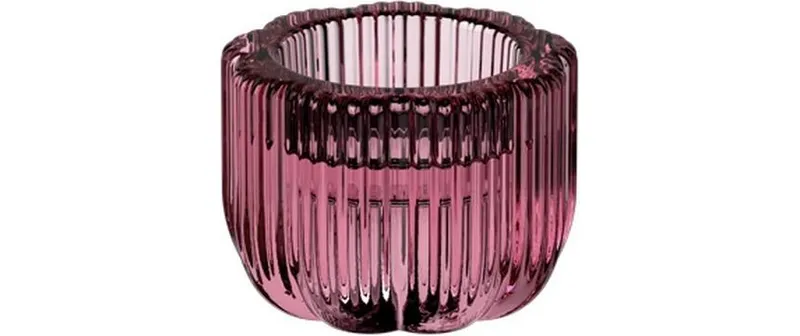 Villeroy & Boch Fleur Kerzenständer cassis, 6 pezzi