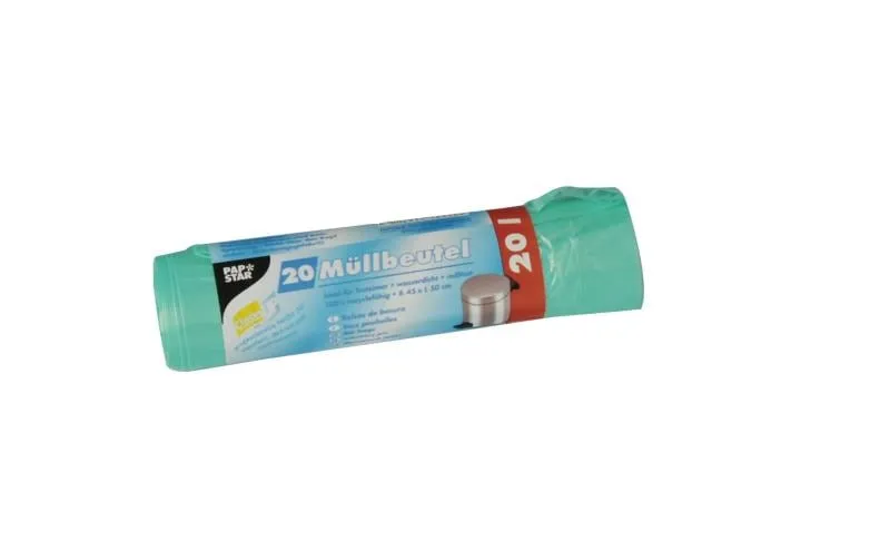 Weita sacs poubelle Papstar 20 l, 1 Rolle à 20 pièces