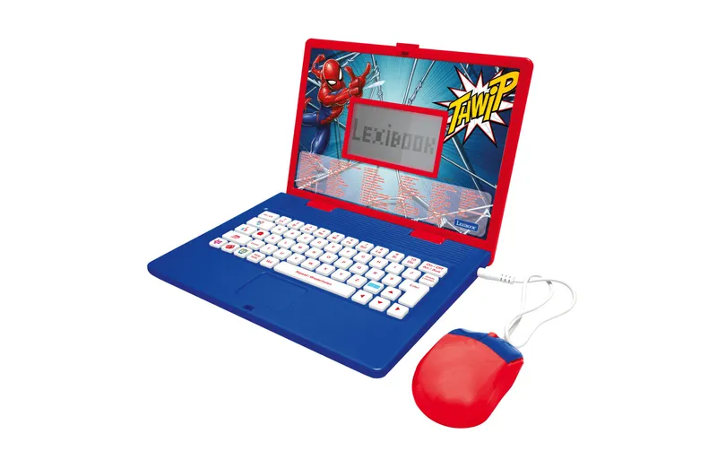 Lexibook Lerncomputer Spider-Man Lernlaptop EN/DE