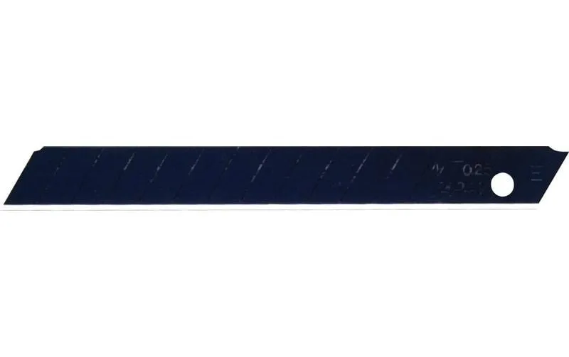 NT Cutter Ersatzklinge BA-51P 9 mm, black, 50 pieces