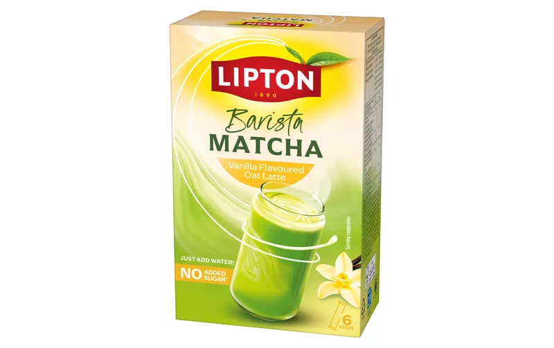 Lipton Barista Matcha Vanilla Oat Pulver 10 Portionssticks