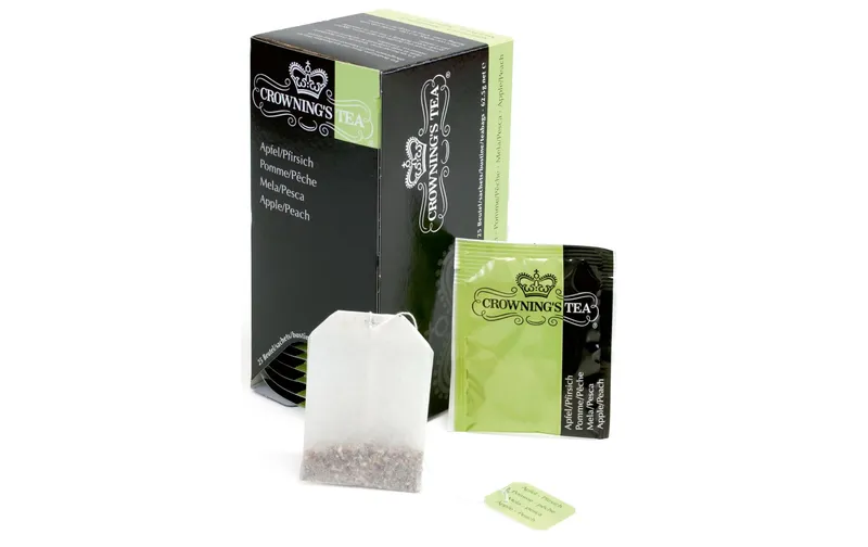 Crowning’s Tea Teebeutel Apfel/Pfirsich 25 pieces