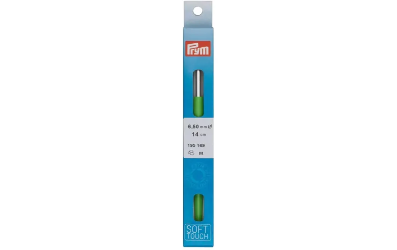 Prym Häkelnadel Softgriff, 6.5 mm Grün