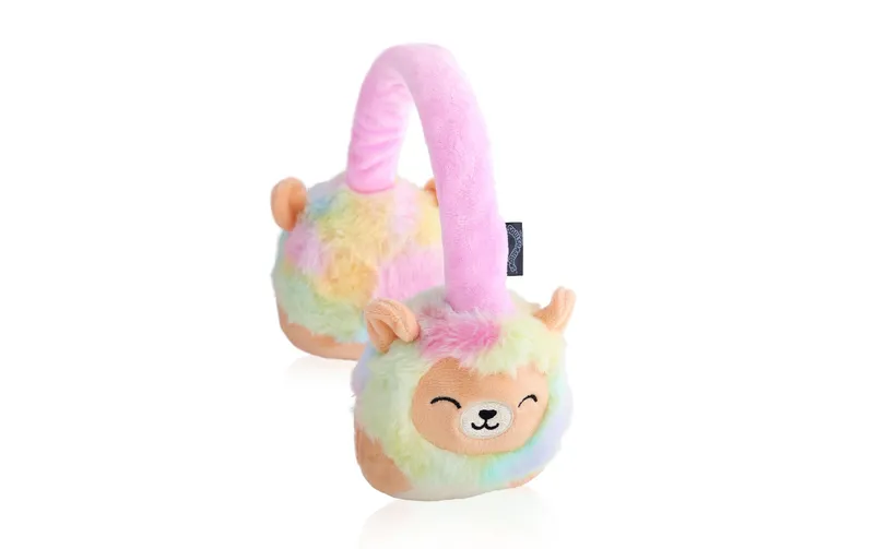 Squishmallows Kinderkopfhörer Leonard Bluetooth Hellgrün/Hellpink