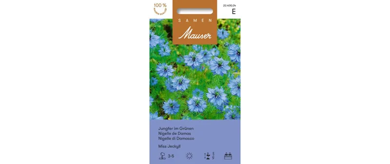 Samen Mauser Saatgut Jungfer im verdeen Miss Jeckyll