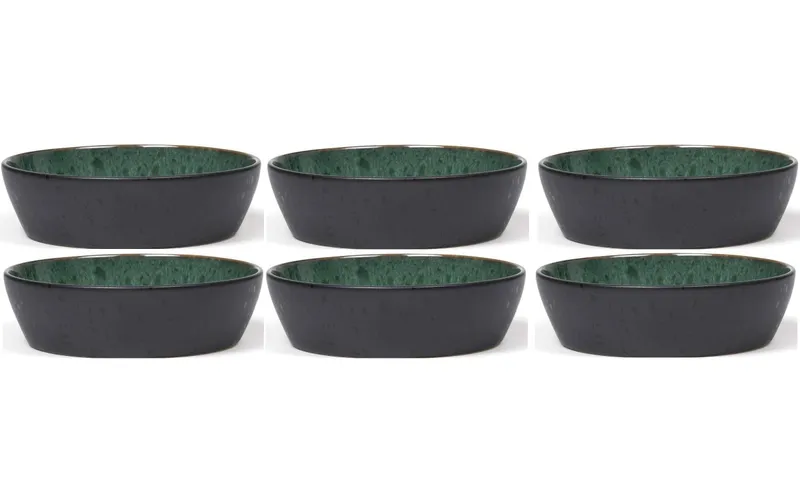 Bitz Suppenschale 18 cm, 6 pieces, black/green