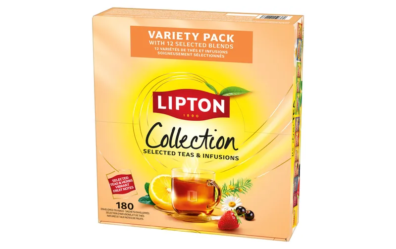 Lipton Topseller Collection mit 12 Teesorten 180 Stück