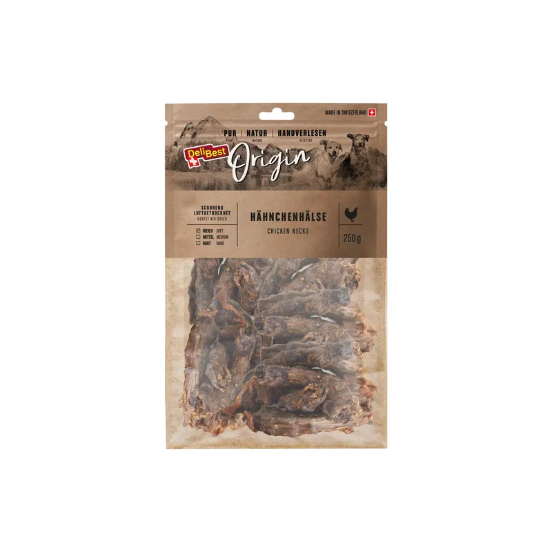 DeliBest Kausnack Hähnchenhälse 250 g