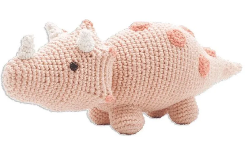 Hardicraft Häkelset Dino Triceratops 24 cm