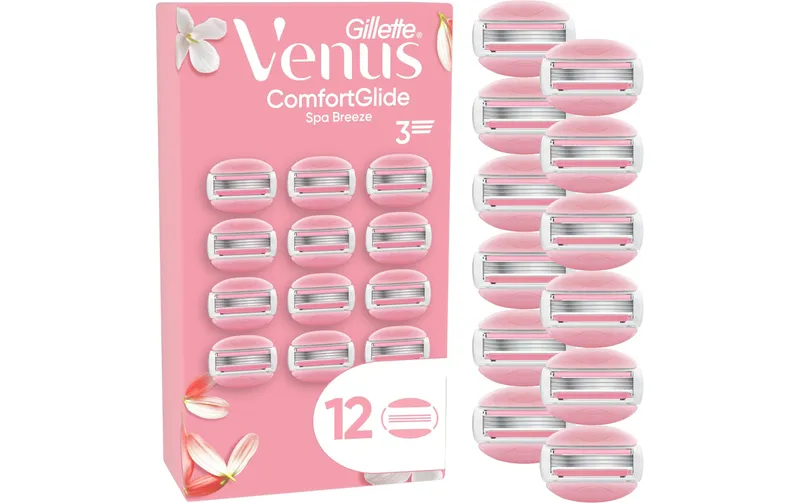 Gillette Venus Rasierklingen CG Spa Breeze 12 pezzi