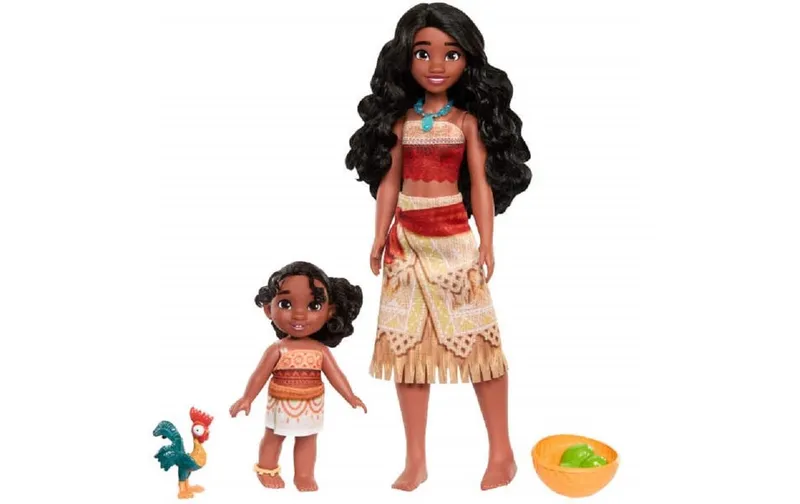 Mattel Bambola Disney Vaiana 2 Serie Multipack