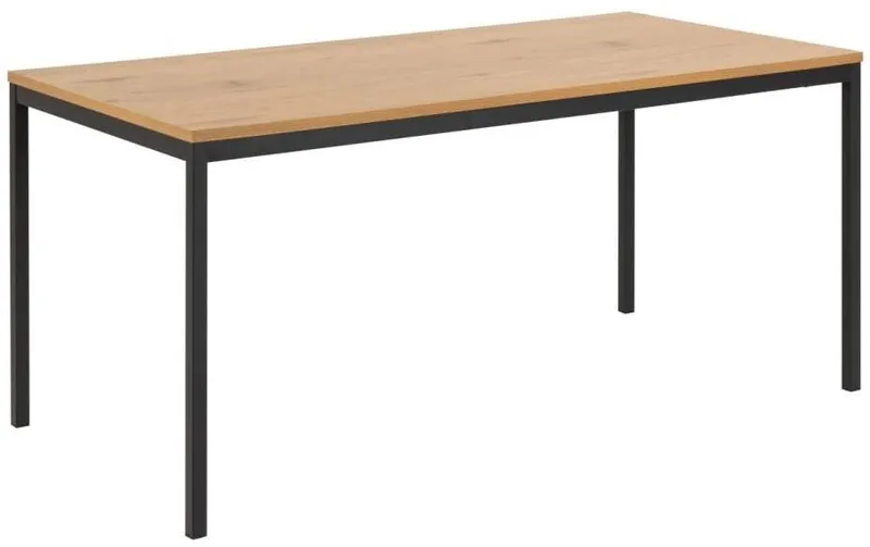 AC Design table Seaford oak/black