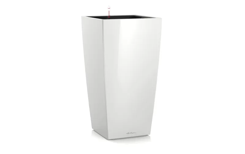 Lechuza Pflanzentopf Cubico Premium 30 Weiss