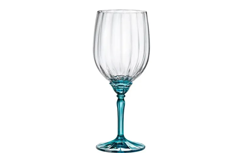 Bormioli Rocco rougeweinglas Florian 535 ml, 6 pièces, bleu