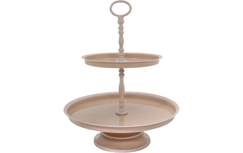 Chic Antique Etagere avec 2 Ablagen 32.5 cm, rose